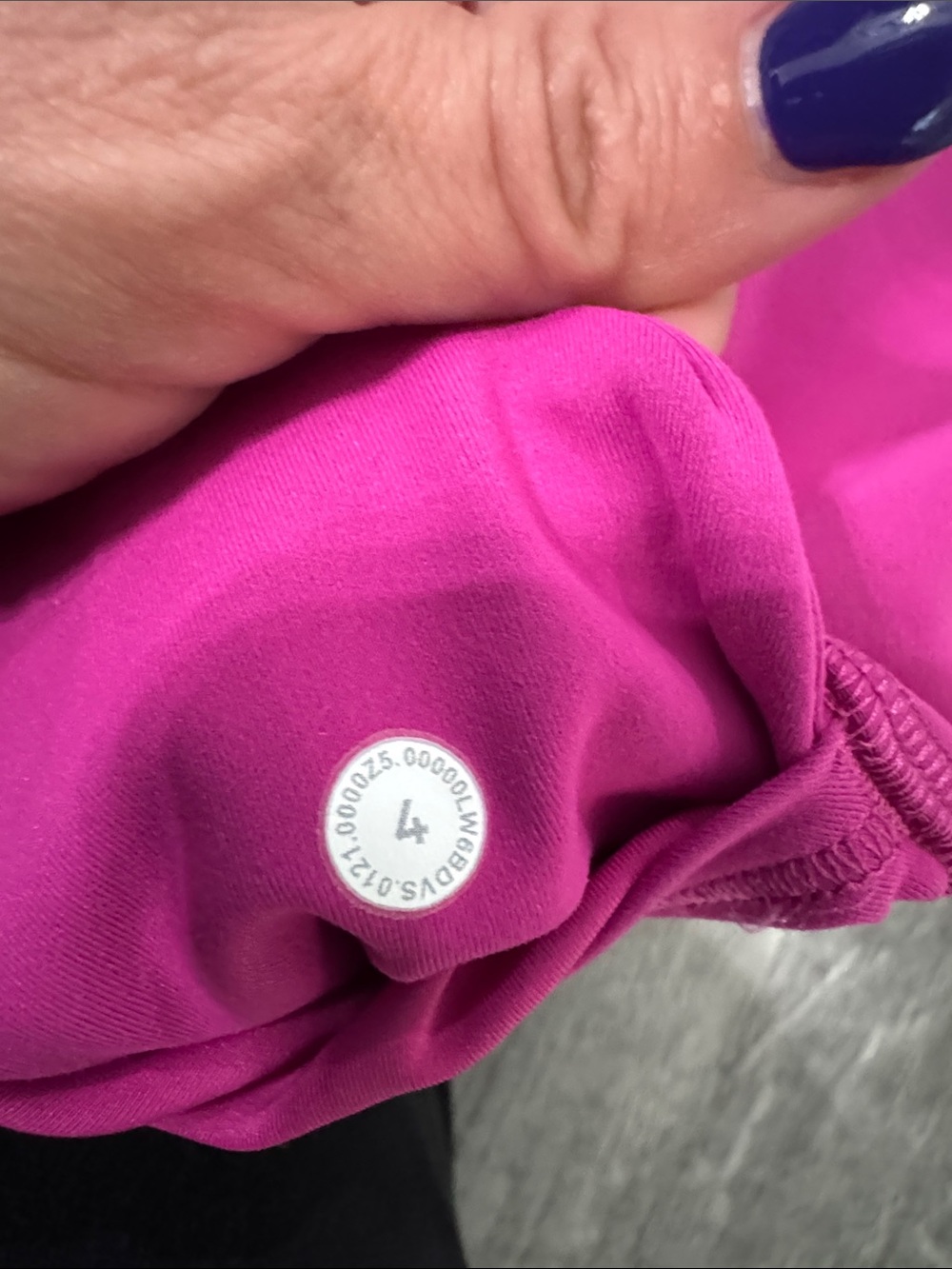 Lululemon Invigorate High Rise 23" Inseam Legging Size 4 "Ripened Raspberry - Picture 9 of 11